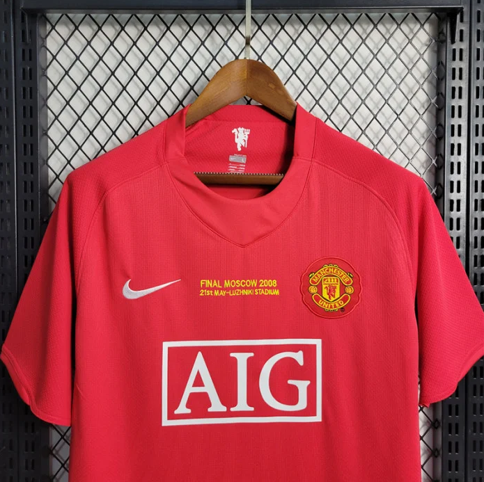MANCHESTER UNITED 2007/08 HOME SHIRT